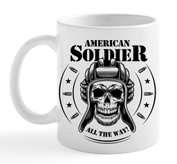 Picture of American Soldier Coffee Mug